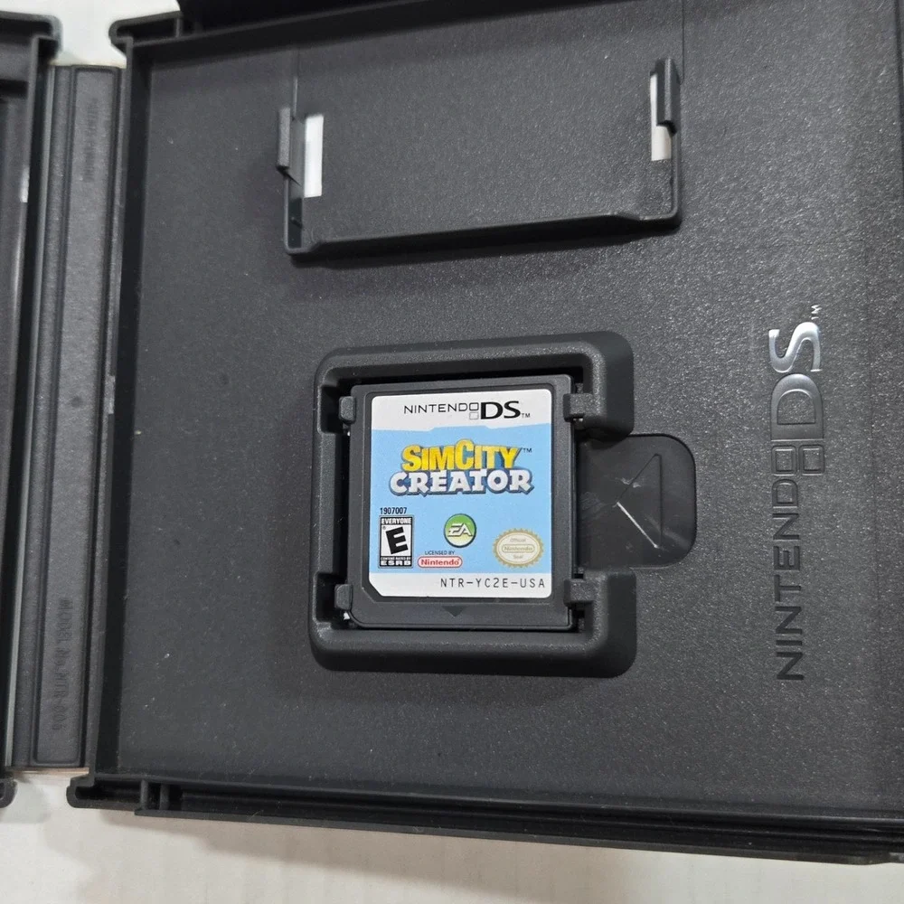 SimCity Creator Nintendo DS Game CIB Complete Case Manual Tested EA 2008